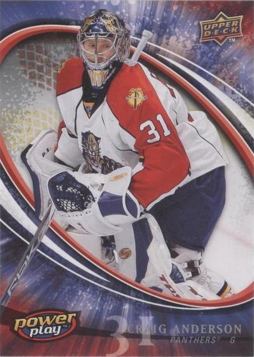 2008-09 Upper Deck Power Play - Craig Anderson #126
