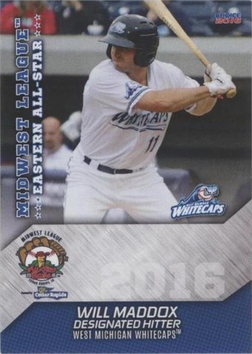 2016 Choice Midwest League All-Stars - Will Maddox #08