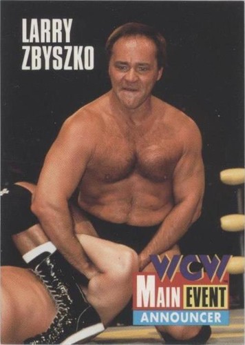 1995 CARDZ WCW Main Event - Larry Zbyszko #50