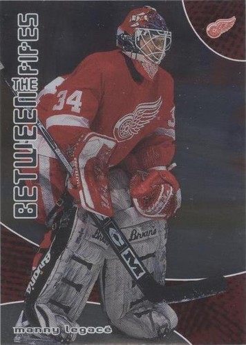 2001-02 In the Game Be A Player Between the Pipes - Manny Legace #28