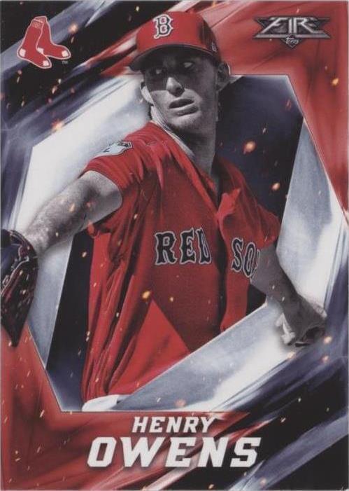 Topps Fire 2017 - Henry Owens #194