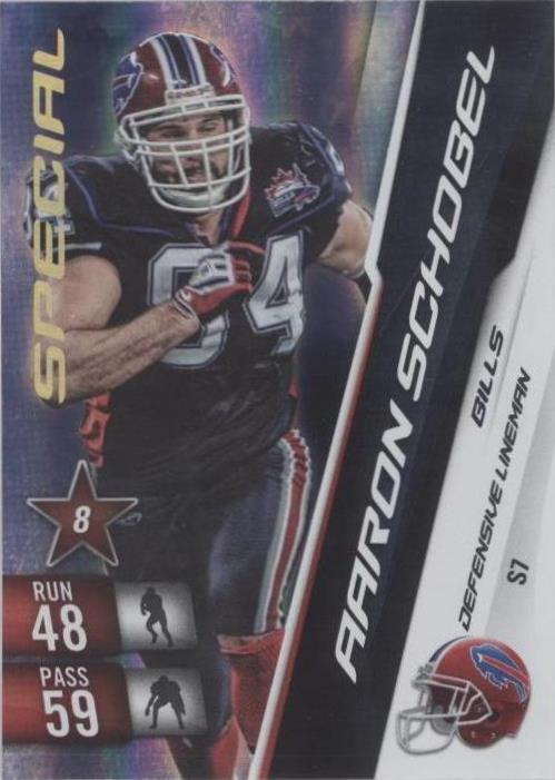 2010 Adrenalyn XL Aaron Schobel #S7