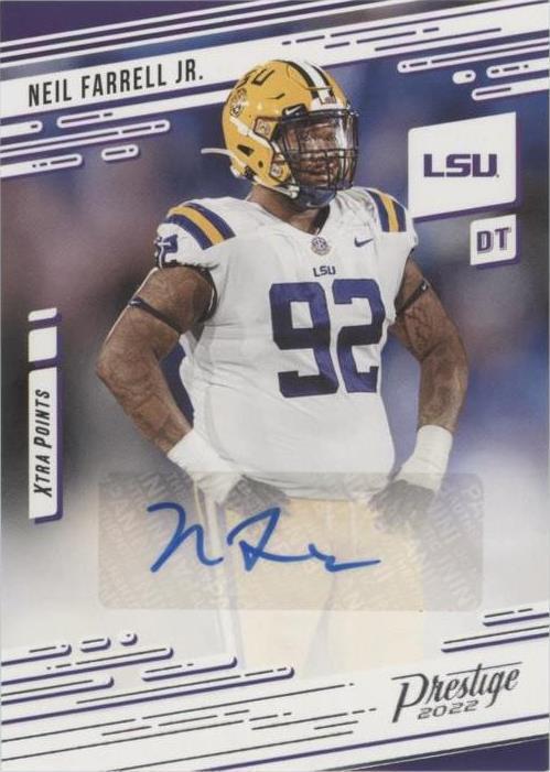 2022 Panini Chronicles Draft Picks Neil Farrell Jr. #PX-NFJ