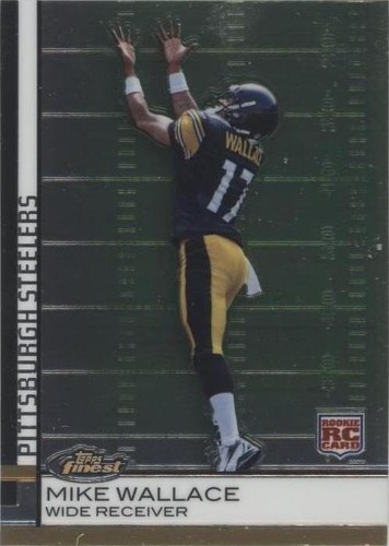 2009 Topps Finest Mike Wallace #63