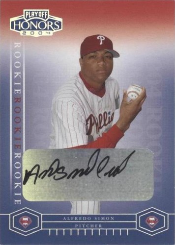 2004 Playoff Honors - Alfredo Simon #228