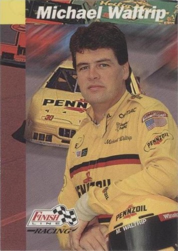 1993 Pro Set Finish Line - Michael Waltrip #123