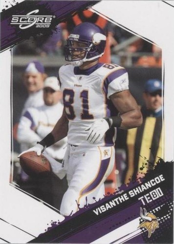 2009 Score Visanthe Shiancoe #170