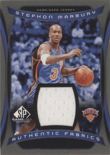 2004-05 SP Game Used - Stephon Marbury #AF-ST