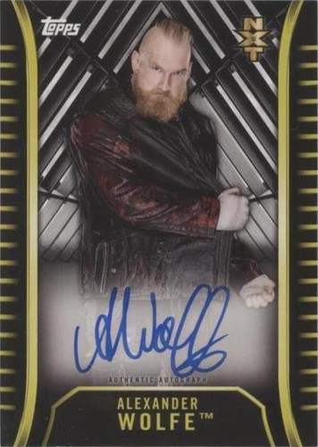 2018 Topps WWE NXT - Alexander Wolfe #A-AW