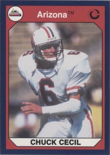 1990 Collegiate Collection University of Arizona Chuck Cecil #9