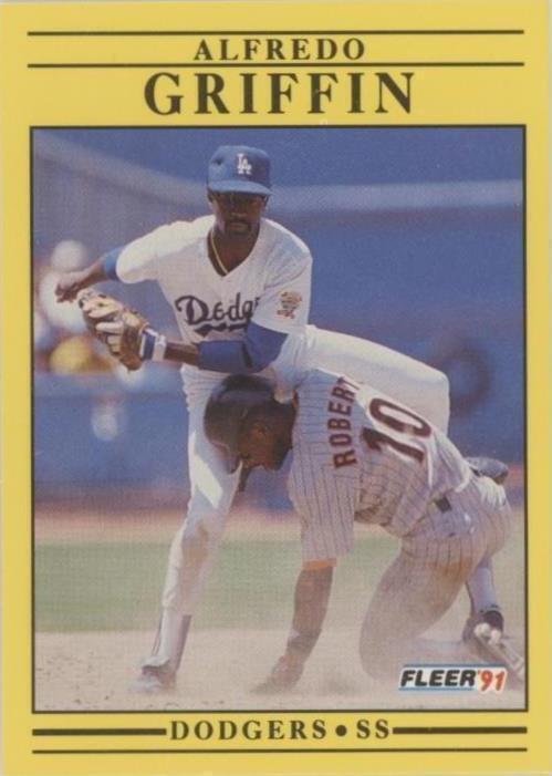 Fleer 1991 - Alfredo Griffin #201