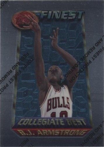 1994-95 Topps Finest - B.J. Armstrong #252