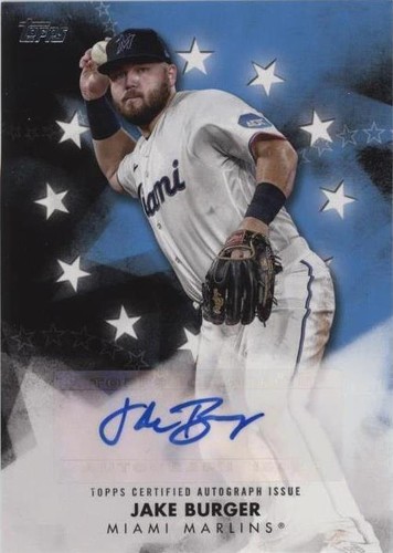 2024 Topps Series 1 - Jake Burger #BSA-JB