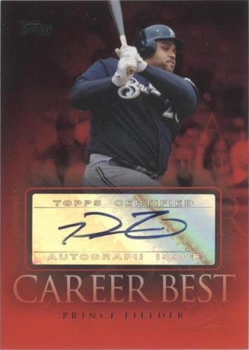 2009 Topps - Prince Fielder #CBA-PF