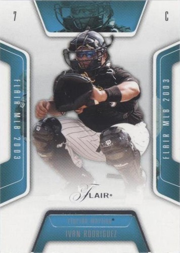 2003 Flair - Ivan Rodriguez #16
