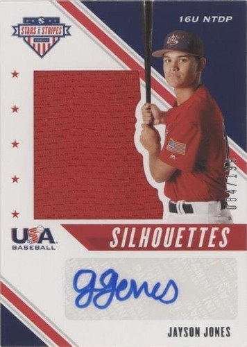 2020 Panini USA Baseball Stars & Stripes - Jayson Jones #USJ-JJ