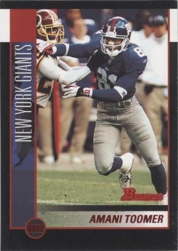 2002 Bowman Amani Toomer #108