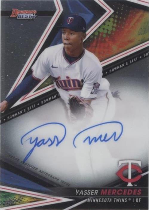 2022 Bowman's Best - Yasser Mercedes #B22-YME