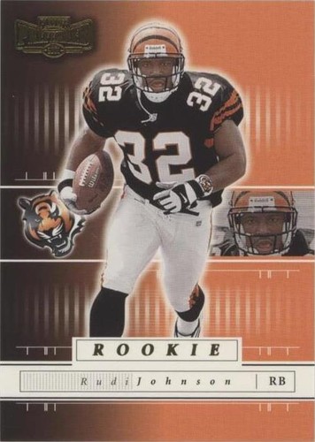 2001 Playoff Preferred Rudi Johnson #116