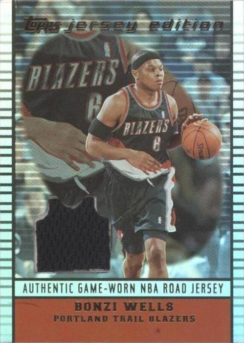 2002-03 Topps Jersey издание - Bonzi Wells #JE GDW