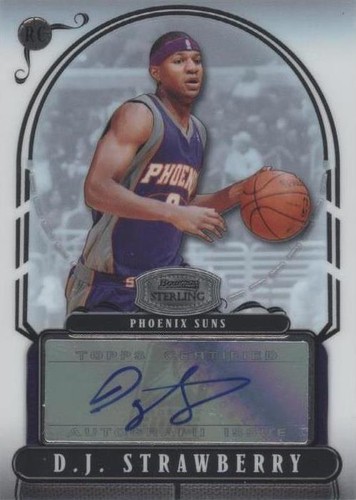 2007-08 Bowman Sterling - D.J. Strawberry #DJS2