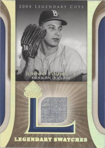 2004 SP Legendary Cuts - Johnny Podres #LSW-PO