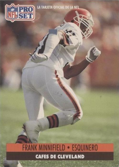 1991 Pro Set Spanish Frank Minnifield #43