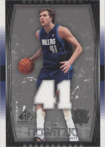 2004-05 SP Game Used - Dirk Nowitzki #65