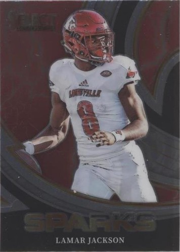 2023 Panini Select Draft Picks Lamar Jackson #SPR-LJ