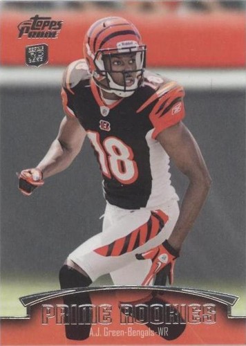 2011 Topps Prime A.J. Green #PR-AJG