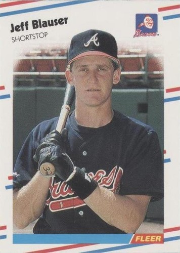 1988 Fleer - Jeff Blauser #533