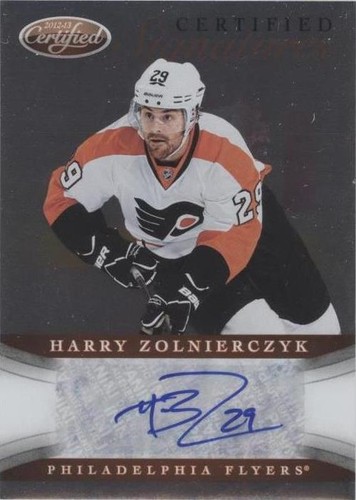 2012-13 Panini Certified - Harry Zolnierczyk #CS-HZ