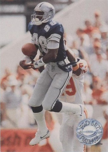 1991 Pro Set Platinum Michael Irvin #178