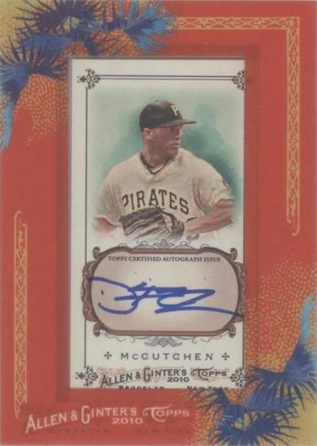 2010 Topps Allen & Ginter's - Daniel McCutchen #AGA-DM