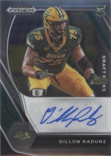 2021 Panini Prizm Draft Picks Dillon Radunz #DPA-DRA