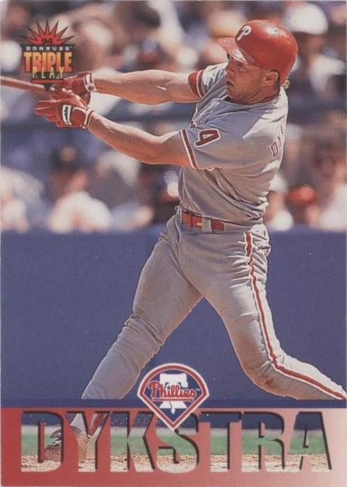 Donruss Triple Play 1994 - Lenny Dykstra #173