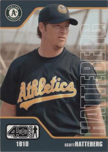 2002 Upper Deck 40 Man - Scott Hatteberg #37