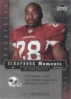 2005 Upper Deck Portraits J.J. Arrington #25