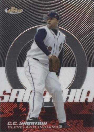 2005 Topps Finest - C.C. Sabathia #24