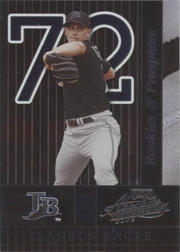 2002 Playoff Absolute Memorabilia - Brandon Backe #174