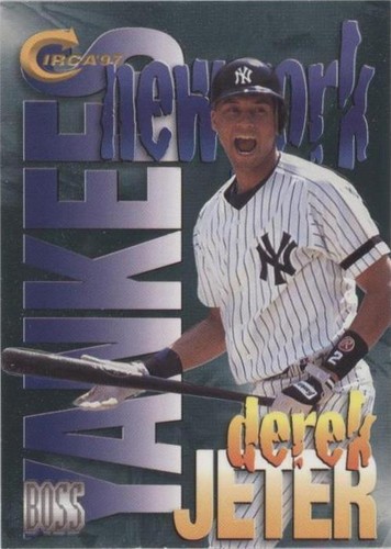 1997 Fleer Circa Card of Derek Jeter - Yankees | eBay