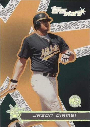2001 Topps Stars - Jason Giambi #100