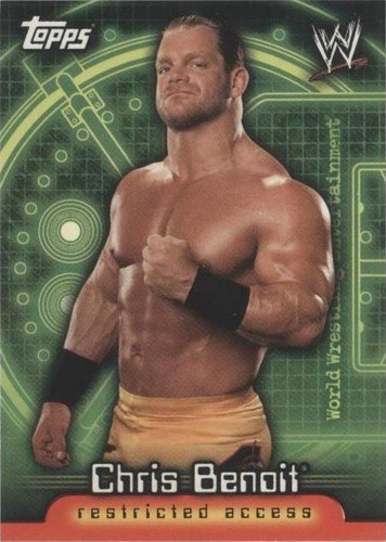 2006 Topps WWE Insider Restricted Access - Chris Benoit #40