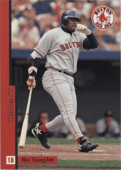 1996 Leaf Preferred - Mo Vaughn #49