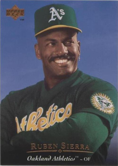 Cubierta superior 1995 - Ruben Sierra #280