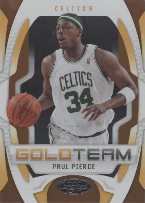 Certificado Panini 2009-10 - Paul Pierce #9