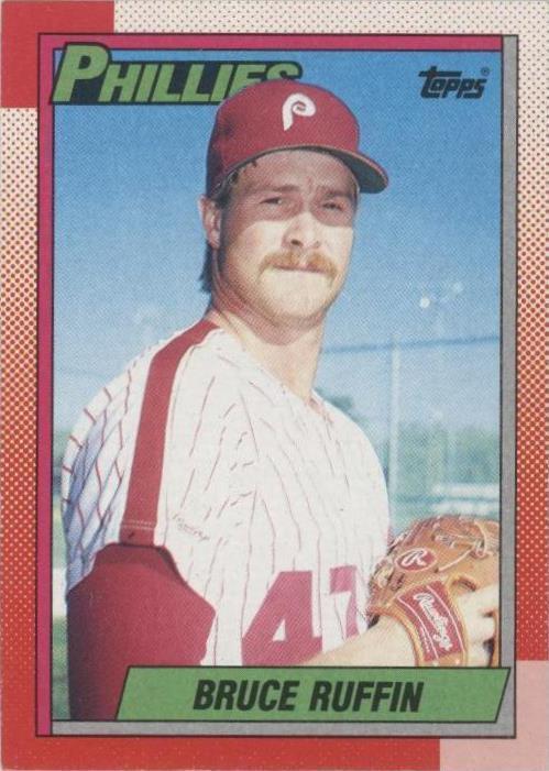 1990 Topps - Bruce Ruffin #22