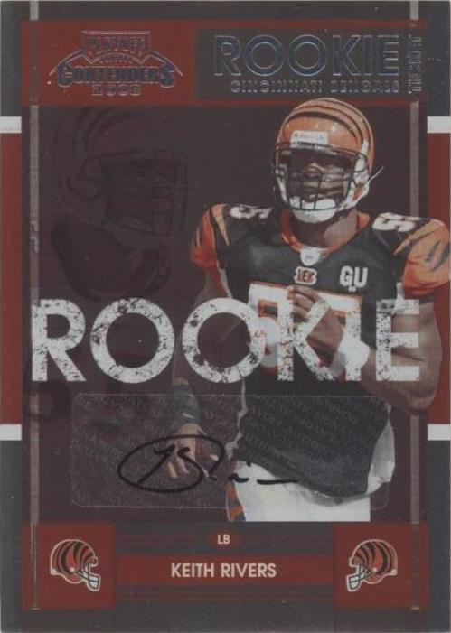 2008 Playoff Contenders Keith Rivers #161