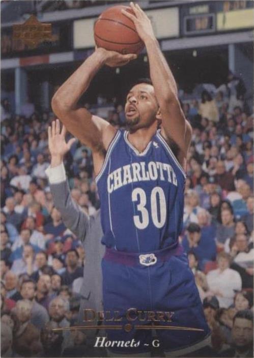 Cubierta superior 1995-96 - Dell Curry #101