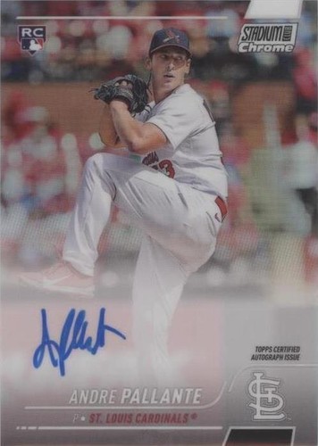 2022 Topps Stadium Club Chrome - Andre Pallante #SCCUA-APA